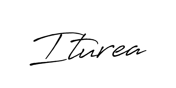 Use a signature maker to create a handwritten signature online. With this signature software, you can design (Antro_Vectra_Bolder) your own signature for name Iturea. Iturea signature style 7 images and pictures png