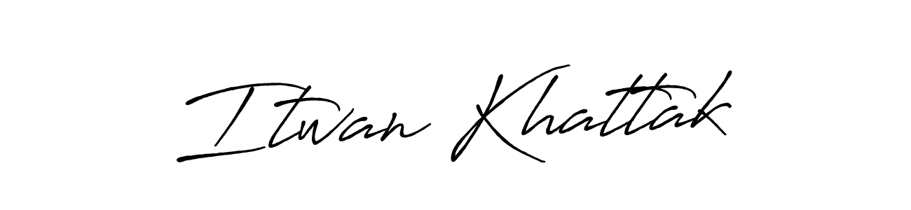 Make a short Itwan Khattak signature style. Manage your documents anywhere anytime using Antro_Vectra_Bolder. Create and add eSignatures, submit forms, share and send files easily. Itwan Khattak signature style 7 images and pictures png