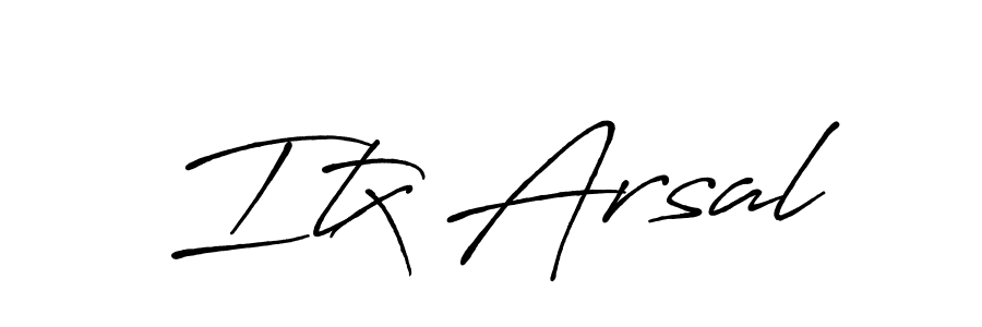 It looks lik you need a new signature style for name Itx Arsal. Design unique handwritten (Antro_Vectra_Bolder) signature with our free signature maker in just a few clicks. Itx Arsal signature style 7 images and pictures png