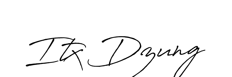 The best way (Antro_Vectra_Bolder) to make a short signature is to pick only two or three words in your name. The name Itx Dzung include a total of six letters. For converting this name. Itx Dzung signature style 7 images and pictures png