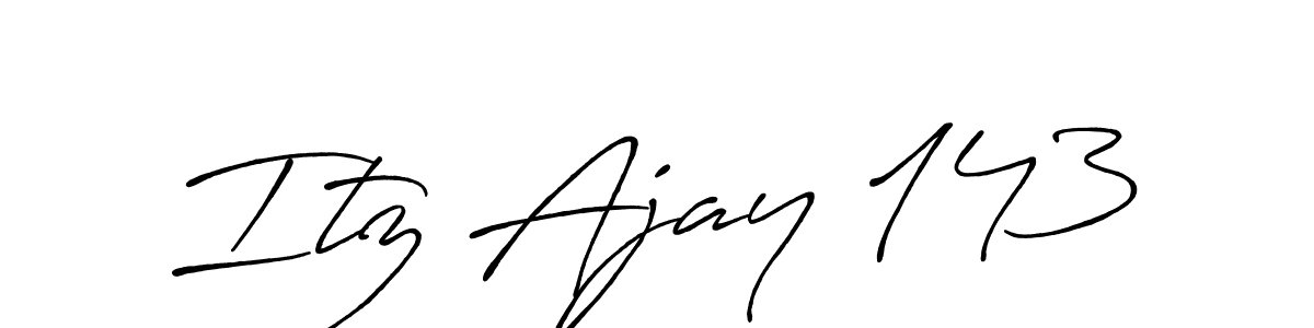 Make a short Itz Ajay 143 signature style. Manage your documents anywhere anytime using Antro_Vectra_Bolder. Create and add eSignatures, submit forms, share and send files easily. Itz Ajay 143 signature style 7 images and pictures png