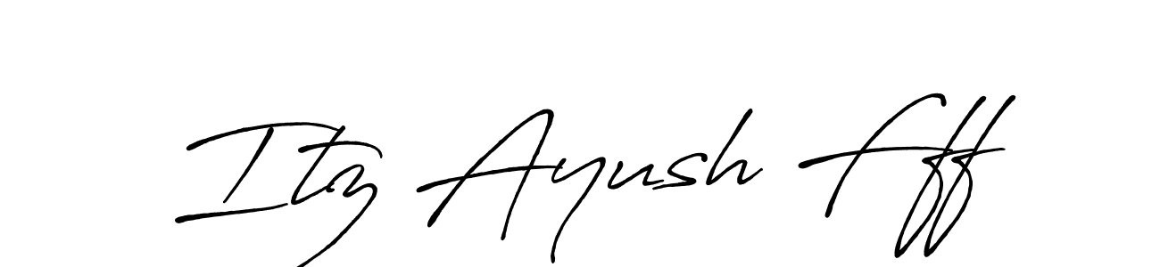 if you are searching for the best signature style for your name Itz Ayush Fff. so please give up your signature search. here we have designed multiple signature styles  using Antro_Vectra_Bolder. Itz Ayush Fff signature style 7 images and pictures png