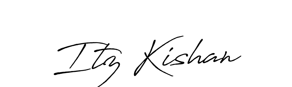 Once you've used our free online signature maker to create your best signature Antro_Vectra_Bolder style, it's time to enjoy all of the benefits that Itz Kishan name signing documents. Itz Kishan signature style 7 images and pictures png