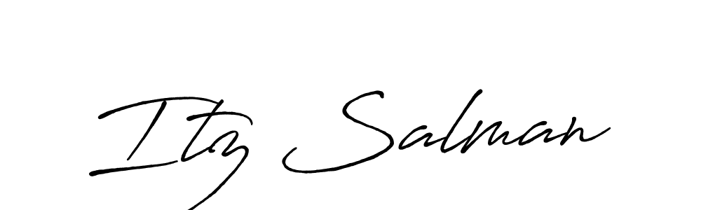 How to Draw Itz Salman signature style? Antro_Vectra_Bolder is a latest design signature styles for name Itz Salman. Itz Salman signature style 7 images and pictures png
