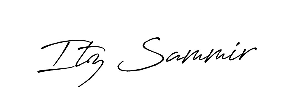 if you are searching for the best signature style for your name Itz Sammir. so please give up your signature search. here we have designed multiple signature styles  using Antro_Vectra_Bolder. Itz Sammir signature style 7 images and pictures png
