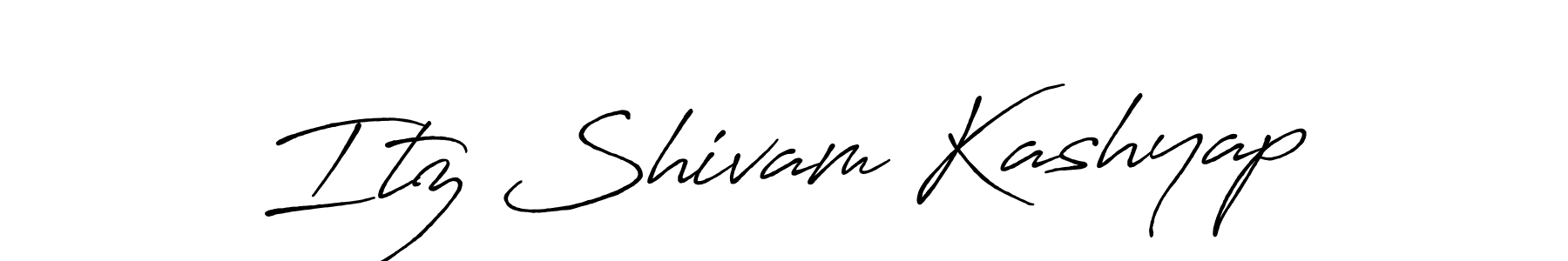 Antro_Vectra_Bolder is a professional signature style that is perfect for those who want to add a touch of class to their signature. It is also a great choice for those who want to make their signature more unique. Get Itz Shivam Kashyap name to fancy signature for free. Itz Shivam Kashyap signature style 7 images and pictures png