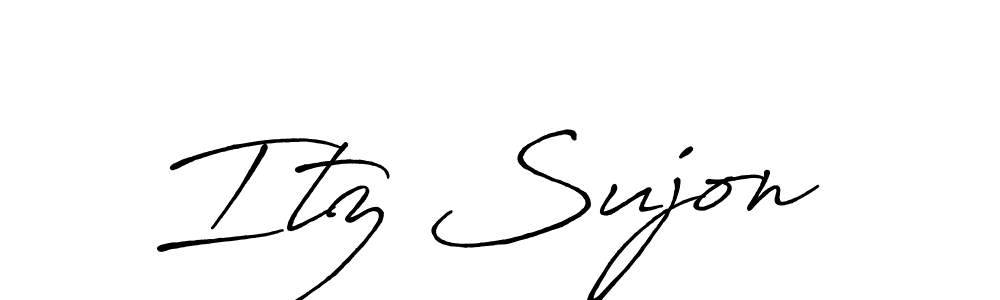 if you are searching for the best signature style for your name Itz Sujon . so please give up your signature search. here we have designed multiple signature styles  using Antro_Vectra_Bolder. Itz Sujon  signature style 7 images and pictures png