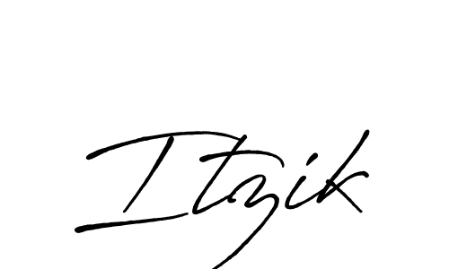 Once you've used our free online signature maker to create your best signature Antro_Vectra_Bolder style, it's time to enjoy all of the benefits that Itzik name signing documents. Itzik signature style 7 images and pictures png