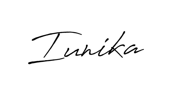 Similarly Antro_Vectra_Bolder is the best handwritten signature design. Signature creator online .You can use it as an online autograph creator for name Iunika. Iunika signature style 7 images and pictures png