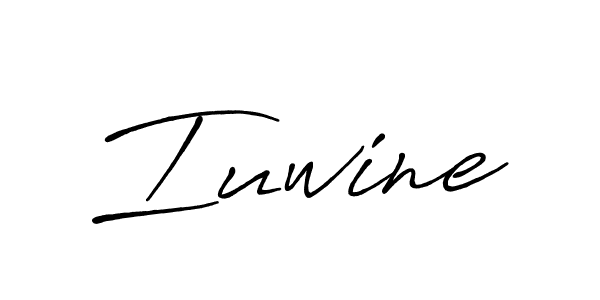 if you are searching for the best signature style for your name Iuwine. so please give up your signature search. here we have designed multiple signature styles  using Antro_Vectra_Bolder. Iuwine signature style 7 images and pictures png