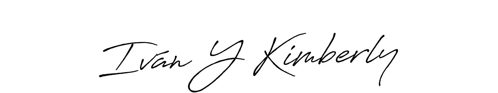 Here are the top 10 professional signature styles for the name Iván Y Kimberly. These are the best autograph styles you can use for your name. Iván Y Kimberly signature style 7 images and pictures png