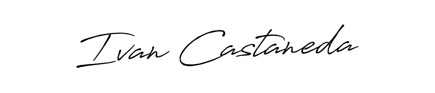 How to make Ivan Castaneda signature? Antro_Vectra_Bolder is a professional autograph style. Create handwritten signature for Ivan Castaneda name. Ivan Castaneda signature style 7 images and pictures png