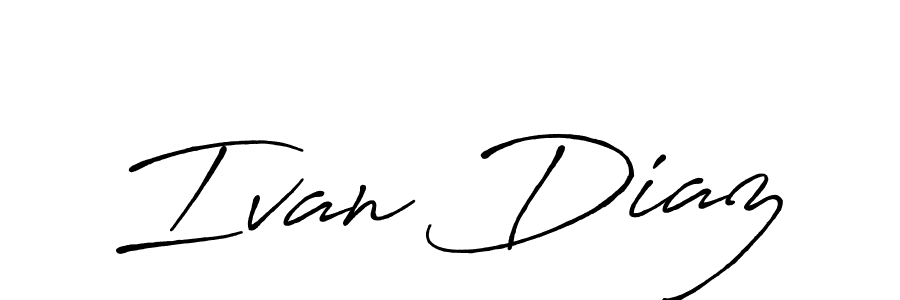 It looks lik you need a new signature style for name Ivan Diaz. Design unique handwritten (Antro_Vectra_Bolder) signature with our free signature maker in just a few clicks. Ivan Diaz signature style 7 images and pictures png