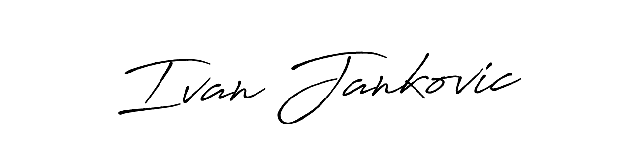 You can use this online signature creator to create a handwritten signature for the name Ivan Jankovic. This is the best online autograph maker. Ivan Jankovic signature style 7 images and pictures png