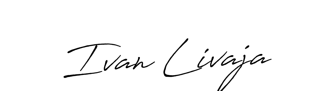 Make a short Ivan Livaja signature style. Manage your documents anywhere anytime using Antro_Vectra_Bolder. Create and add eSignatures, submit forms, share and send files easily. Ivan Livaja signature style 7 images and pictures png