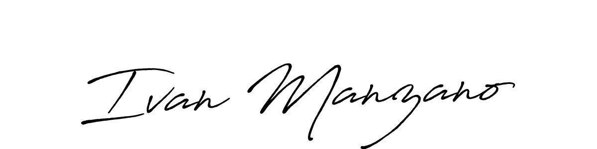 Once you've used our free online signature maker to create your best signature Antro_Vectra_Bolder style, it's time to enjoy all of the benefits that Ivan Manzano name signing documents. Ivan Manzano signature style 7 images and pictures png