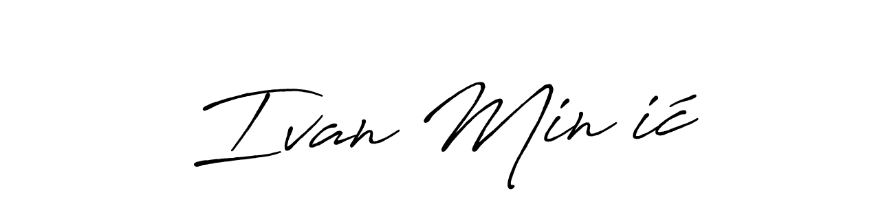 Make a beautiful signature design for name Ivan Minčić. Use this online signature maker to create a handwritten signature for free. Ivan Minčić signature style 7 images and pictures png