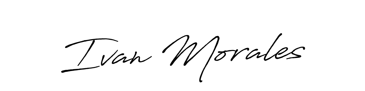 You can use this online signature creator to create a handwritten signature for the name Ivan Morales. This is the best online autograph maker. Ivan Morales signature style 7 images and pictures png