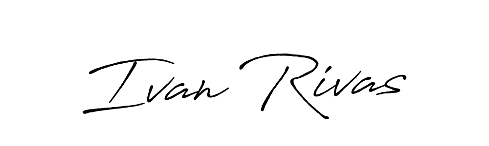 How to make Ivan Rivas signature? Antro_Vectra_Bolder is a professional autograph style. Create handwritten signature for Ivan Rivas name. Ivan Rivas signature style 7 images and pictures png