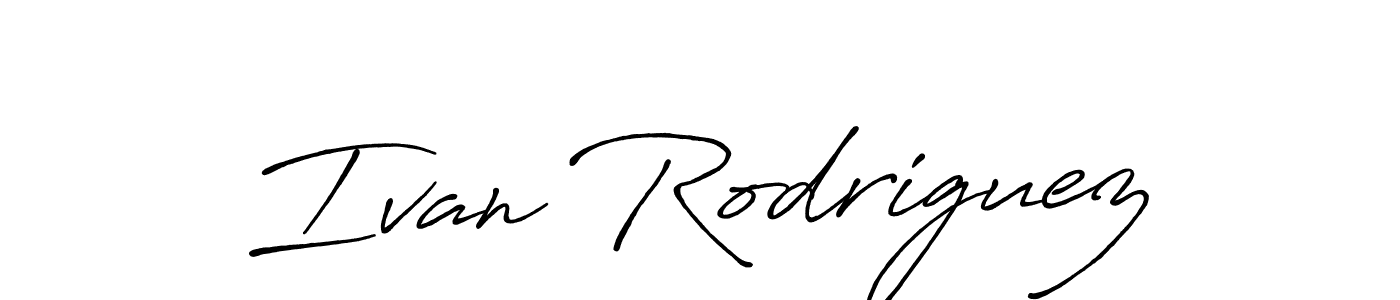 Also we have Ivan Rodriguez name is the best signature style. Create professional handwritten signature collection using Antro_Vectra_Bolder autograph style. Ivan Rodriguez signature style 7 images and pictures png
