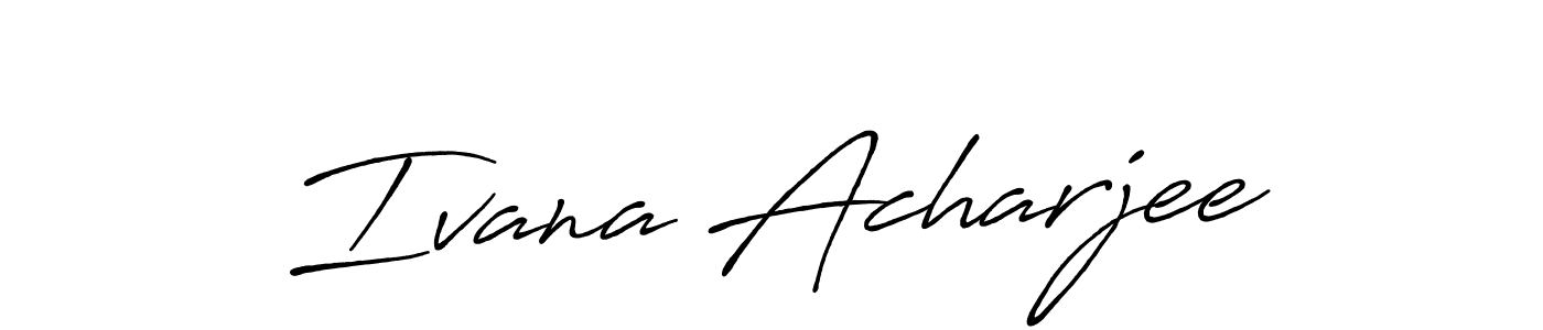 How to Draw Ivana Acharjee signature style? Antro_Vectra_Bolder is a latest design signature styles for name Ivana Acharjee. Ivana Acharjee signature style 7 images and pictures png