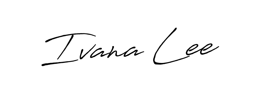 How to make Ivana Lee signature? Antro_Vectra_Bolder is a professional autograph style. Create handwritten signature for Ivana Lee name. Ivana Lee signature style 7 images and pictures png