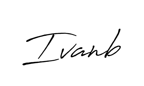 Also we have Ivanb name is the best signature style. Create professional handwritten signature collection using Antro_Vectra_Bolder autograph style. Ivanb signature style 7 images and pictures png