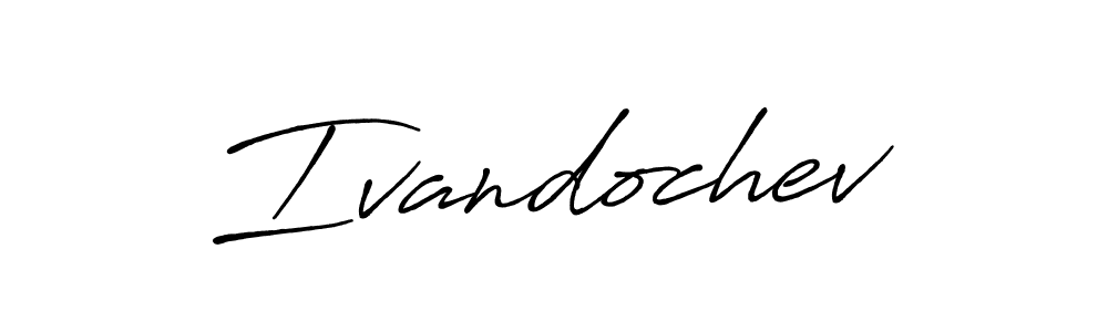 The best way (Antro_Vectra_Bolder) to make a short signature is to pick only two or three words in your name. The name Ivandochev include a total of six letters. For converting this name. Ivandochev signature style 7 images and pictures png