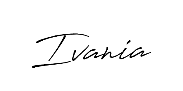 It looks lik you need a new signature style for name Ivania. Design unique handwritten (Antro_Vectra_Bolder) signature with our free signature maker in just a few clicks. Ivania signature style 7 images and pictures png