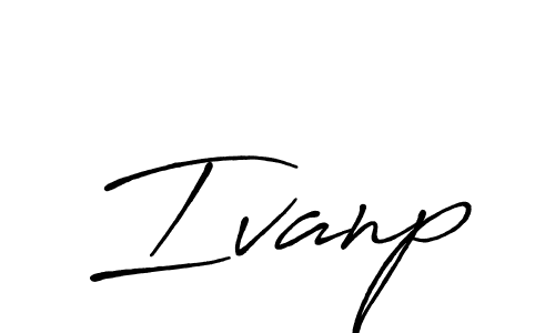 Design your own signature with our free online signature maker. With this signature software, you can create a handwritten (Antro_Vectra_Bolder) signature for name Ivanp. Ivanp signature style 7 images and pictures png