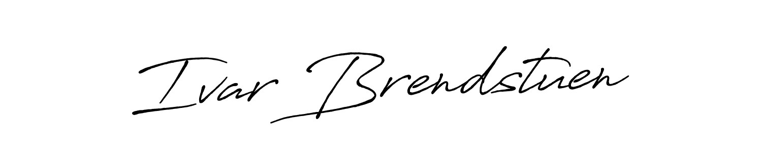 Use a signature maker to create a handwritten signature online. With this signature software, you can design (Antro_Vectra_Bolder) your own signature for name Ivar Brendstuen. Ivar Brendstuen signature style 7 images and pictures png