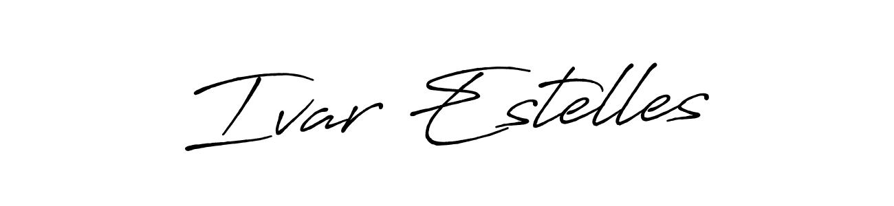 It looks lik you need a new signature style for name Ivar Estelles. Design unique handwritten (Antro_Vectra_Bolder) signature with our free signature maker in just a few clicks. Ivar Estelles signature style 7 images and pictures png