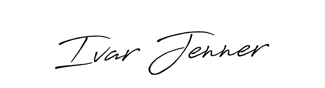 Antro_Vectra_Bolder is a professional signature style that is perfect for those who want to add a touch of class to their signature. It is also a great choice for those who want to make their signature more unique. Get Ivar Jenner name to fancy signature for free. Ivar Jenner signature style 7 images and pictures png