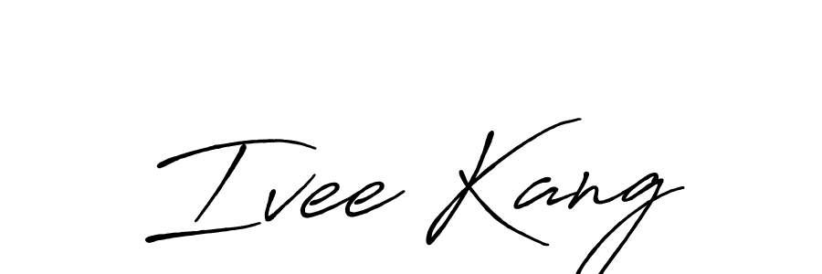 See photos of Ivee Kang official signature by Spectra . Check more albums & portfolios. Read reviews & check more about Antro_Vectra_Bolder font. Ivee Kang signature style 7 images and pictures png