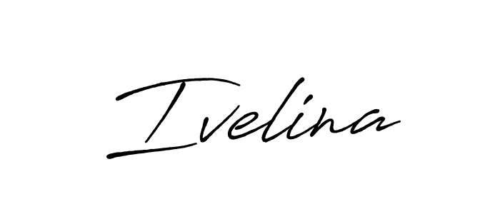 Also we have Ivelina name is the best signature style. Create professional handwritten signature collection using Antro_Vectra_Bolder autograph style. Ivelina signature style 7 images and pictures png