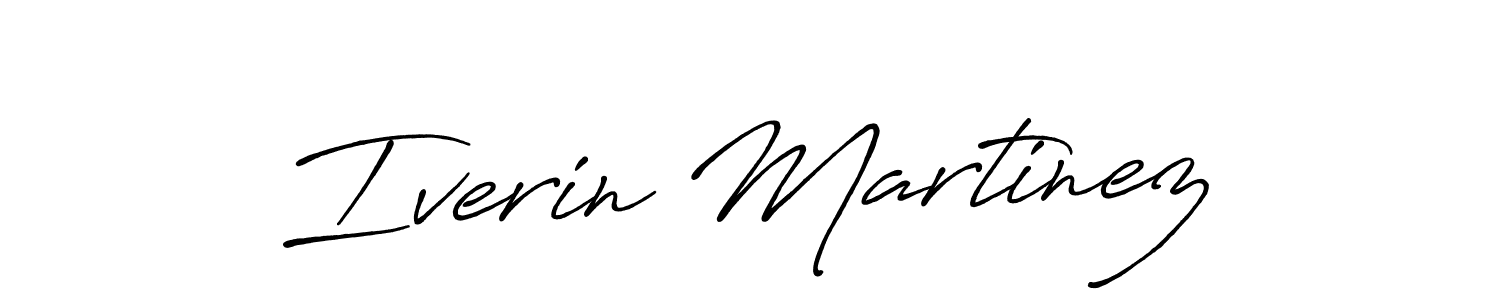 Best and Professional Signature Style for Iverin Martinez. Antro_Vectra_Bolder Best Signature Style Collection. Iverin Martinez signature style 7 images and pictures png