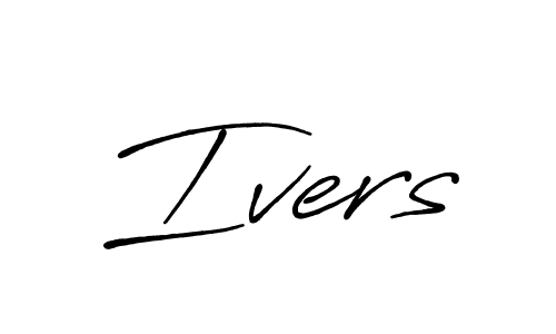 Antro_Vectra_Bolder is a professional signature style that is perfect for those who want to add a touch of class to their signature. It is also a great choice for those who want to make their signature more unique. Get Ivers name to fancy signature for free. Ivers signature style 7 images and pictures png