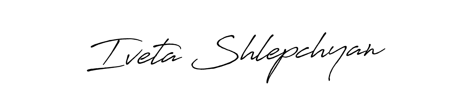 Here are the top 10 professional signature styles for the name Iveta Shlepchyan. These are the best autograph styles you can use for your name. Iveta Shlepchyan signature style 7 images and pictures png