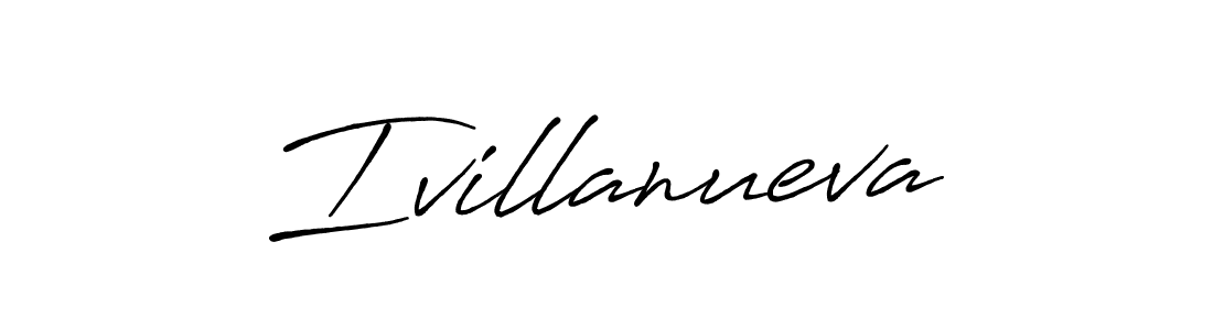 How to make Ivillanueva signature? Antro_Vectra_Bolder is a professional autograph style. Create handwritten signature for Ivillanueva name. Ivillanueva signature style 7 images and pictures png