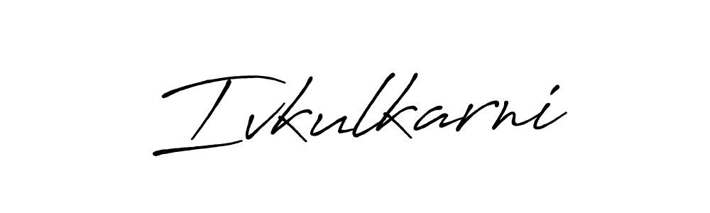 Antro_Vectra_Bolder is a professional signature style that is perfect for those who want to add a touch of class to their signature. It is also a great choice for those who want to make their signature more unique. Get Ivkulkarni name to fancy signature for free. Ivkulkarni signature style 7 images and pictures png