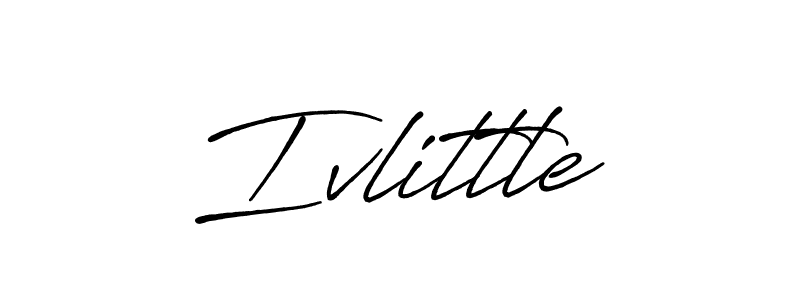 The best way (Antro_Vectra_Bolder) to make a short signature is to pick only two or three words in your name. The name Ivlittle include a total of six letters. For converting this name. Ivlittle signature style 7 images and pictures png