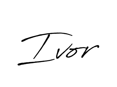 Also You can easily find your signature by using the search form. We will create Ivor name handwritten signature images for you free of cost using Antro_Vectra_Bolder sign style. Ivor signature style 7 images and pictures png