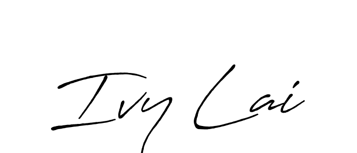 It looks lik you need a new signature style for name Ivy Lai. Design unique handwritten (Antro_Vectra_Bolder) signature with our free signature maker in just a few clicks. Ivy Lai signature style 7 images and pictures png