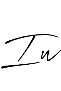 It looks lik you need a new signature style for name Iw. Design unique handwritten (Antro_Vectra_Bolder) signature with our free signature maker in just a few clicks. Iw signature style 7 images and pictures png
