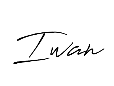 How to make Iwan signature? Antro_Vectra_Bolder is a professional autograph style. Create handwritten signature for Iwan name. Iwan signature style 7 images and pictures png