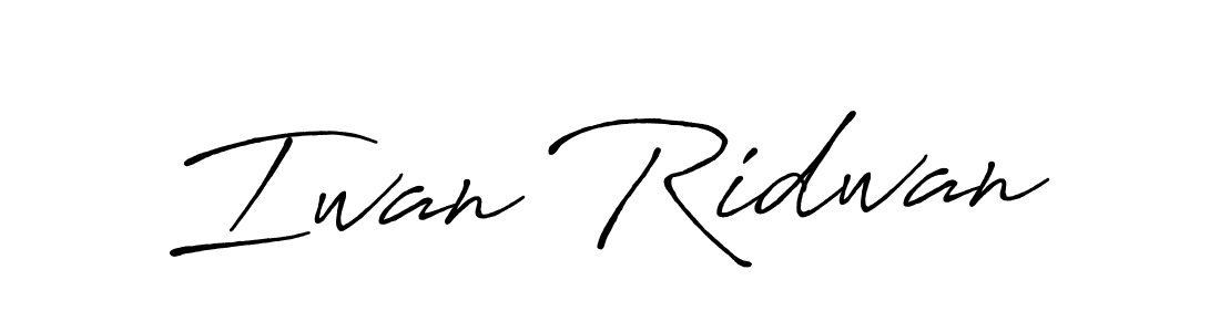 Also You can easily find your signature by using the search form. We will create Iwan Ridwan name handwritten signature images for you free of cost using Antro_Vectra_Bolder sign style. Iwan Ridwan signature style 7 images and pictures png