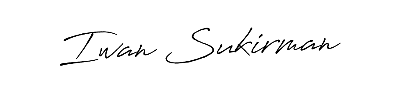 It looks lik you need a new signature style for name Iwan Sukirman. Design unique handwritten (Antro_Vectra_Bolder) signature with our free signature maker in just a few clicks. Iwan Sukirman signature style 7 images and pictures png