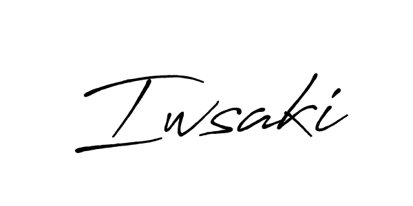 It looks lik you need a new signature style for name Iwsaki. Design unique handwritten (Antro_Vectra_Bolder) signature with our free signature maker in just a few clicks. Iwsaki signature style 7 images and pictures png