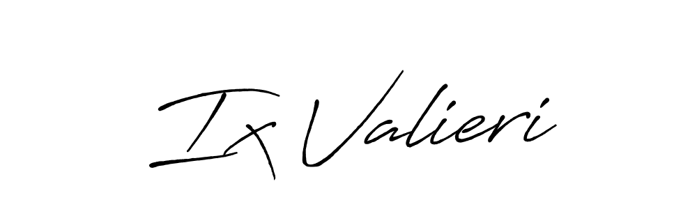 Once you've used our free online signature maker to create your best signature Antro_Vectra_Bolder style, it's time to enjoy all of the benefits that Ix Valieri name signing documents. Ix Valieri signature style 7 images and pictures png