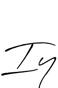 Similarly Antro_Vectra_Bolder is the best handwritten signature design. Signature creator online .You can use it as an online autograph creator for name Iy. Iy signature style 7 images and pictures png